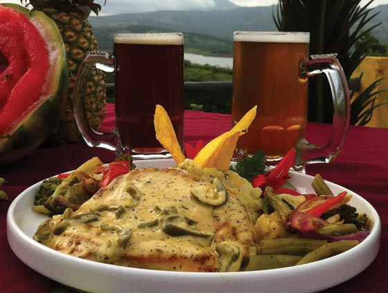 Our famous Pollo Jalepeño, Witch's Rock Pale Ale, and Witch's Rock Gato Malo craft beers
